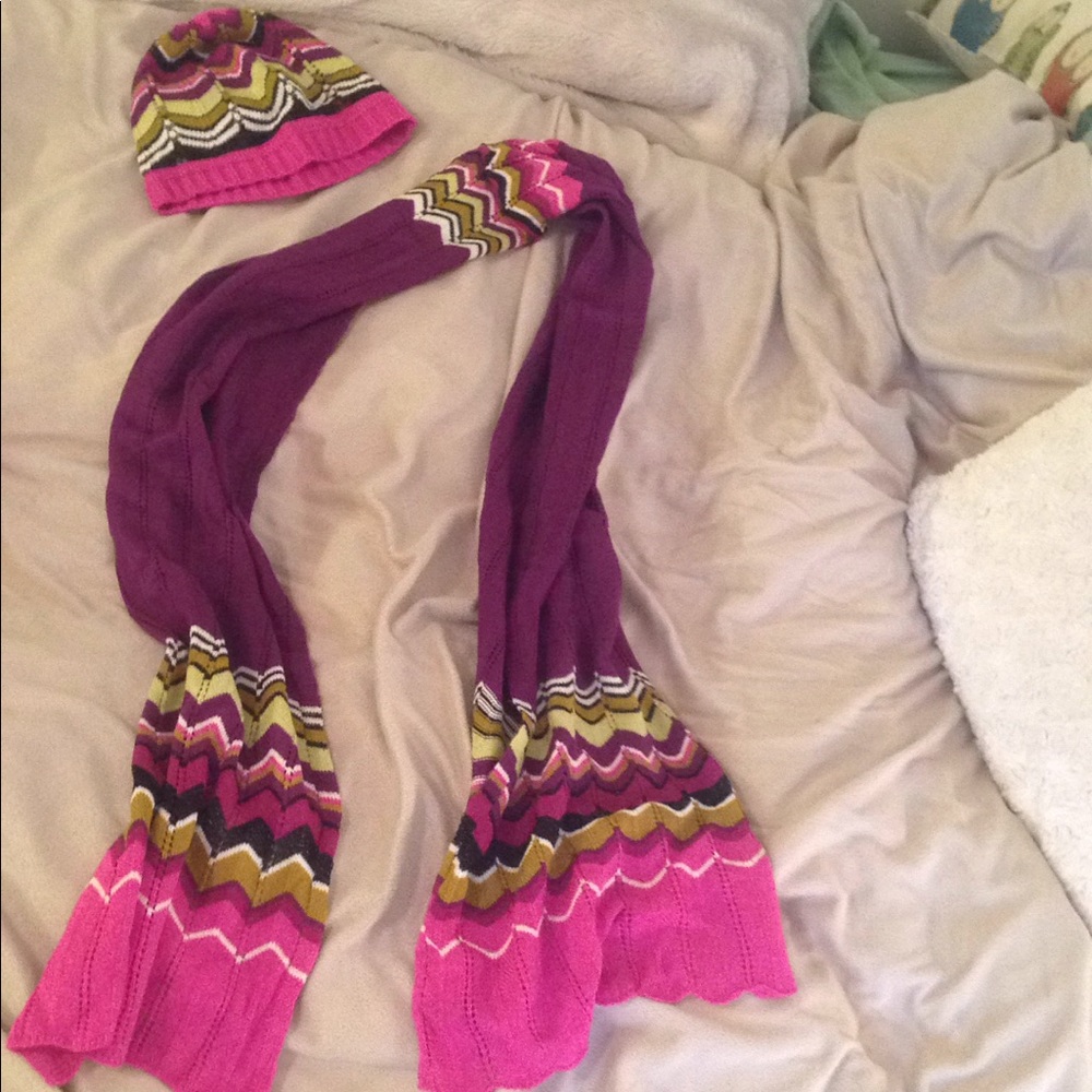 Hat and scarf